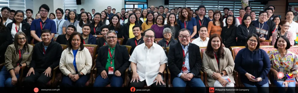 Group picture Mr. Hing, PNOC Pres. Butalid, Officials, & associates