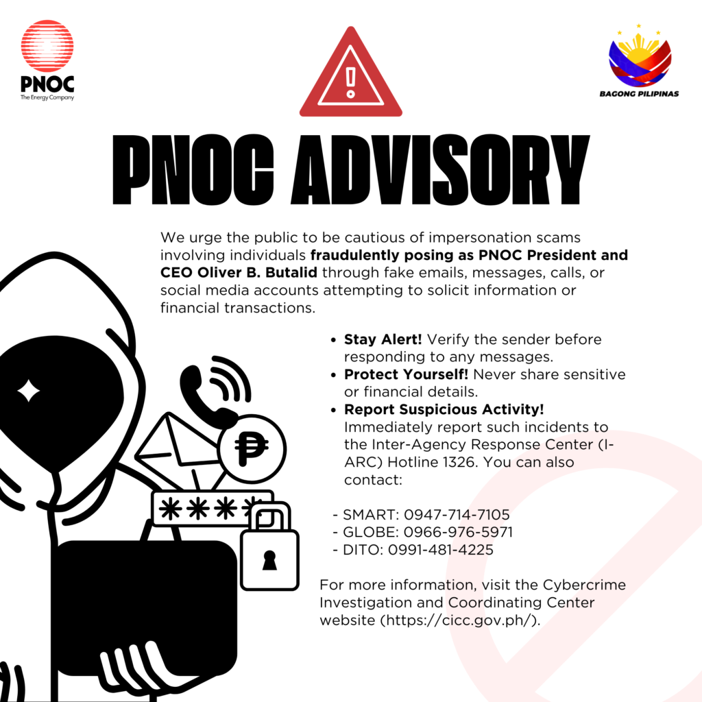 PNOC Advisory-Scam